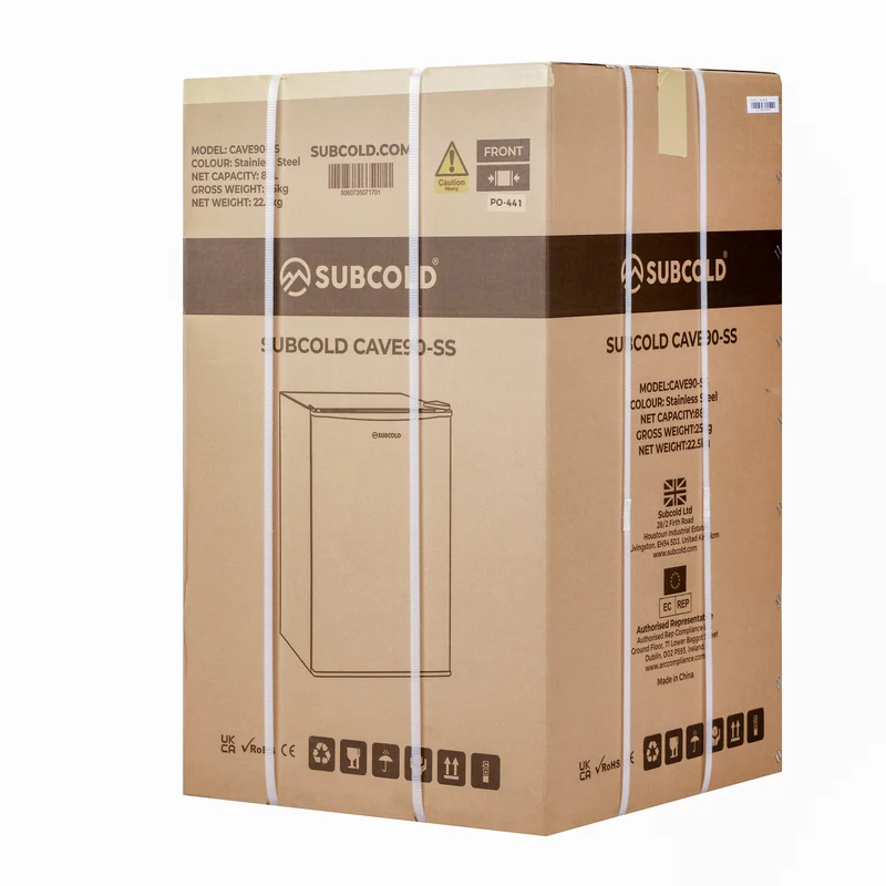 Subcold Cave90 Stainless Steel Beer Fridge - Refurbished