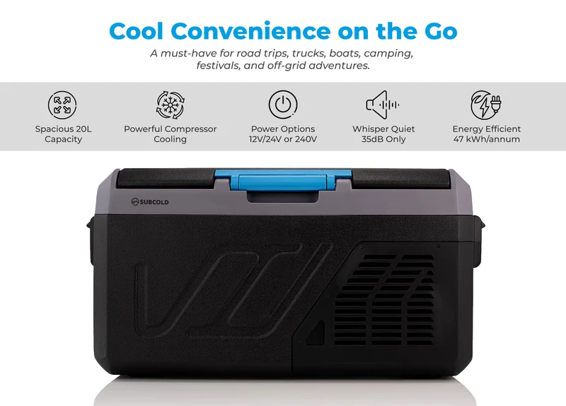 Subcold Trek20 Portable Car Fridge | Refurbished