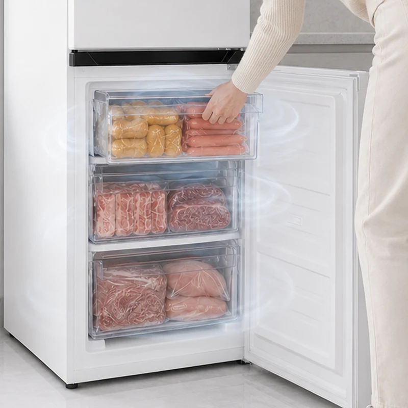 Heinner HCNF-HM253INVD Koel-vriescombinatie – 253 L – Total No Frost – Inverter Compressor – Energieklasse D – Elektronische Bediening met Instelbare Thermostaat – LED-verlichting – Wit – 5 Jaar Garantie