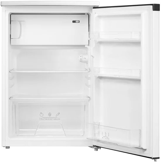 Heinner HF-M113E tafelmodel koelkast – 113 L – LED-verlichting – omkeerbare deur – wit – energielabel E