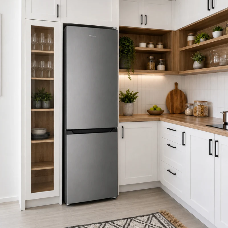 Heinner koel-vriescombinatie HCNF-HM293INVXE 293 L – No Frost – Inverter – RVS – 5 jaar garantie