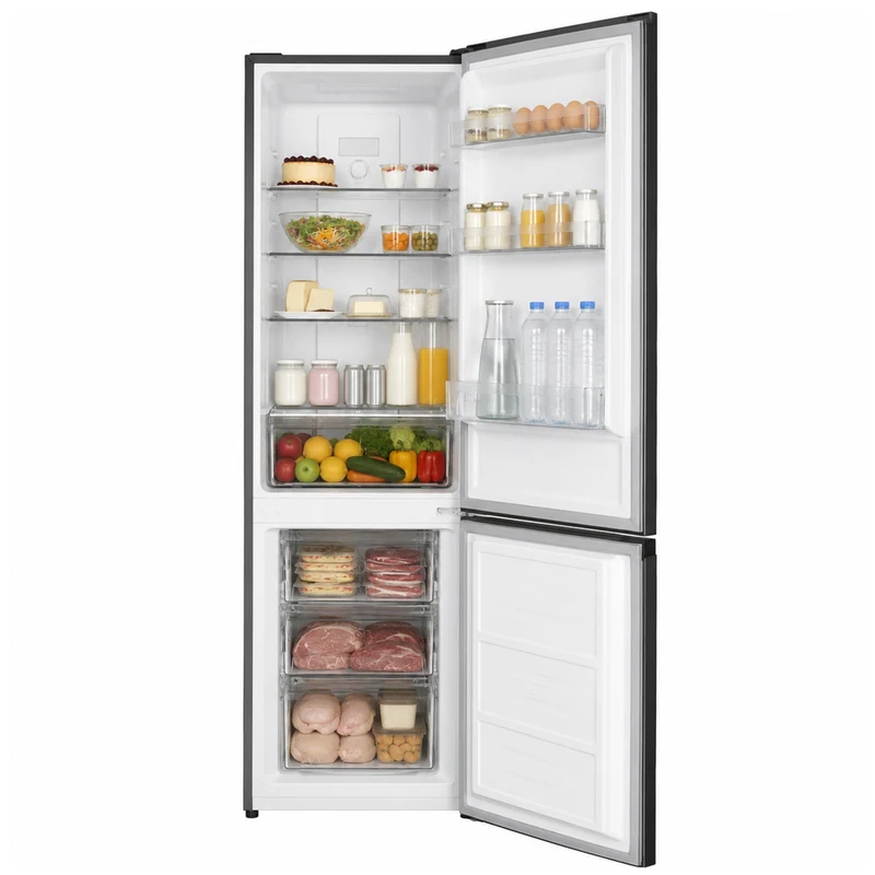 Heinner koel-vriescombinatie HCNF-HM253INVXE 253 L – No Frost – Inverter Motor – RVS – 5 jaar garantie