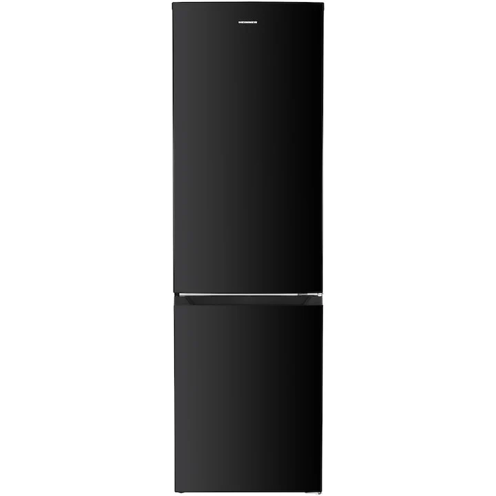 Heinner koel-vriescombinatie HCNF-HM253INVBKE – Full No Frost – Inverter Compressor – Zwart