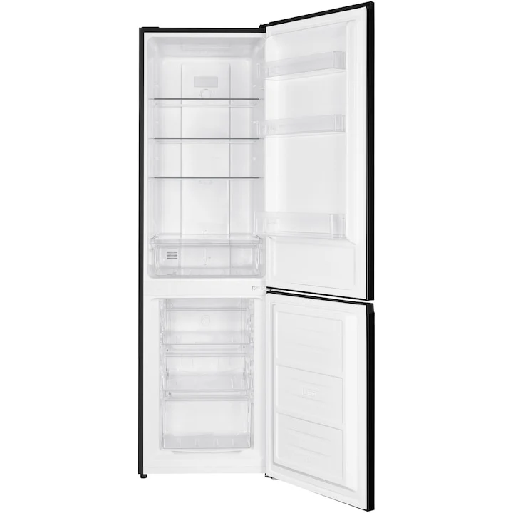 Heinner koel-vriescombinatie HCNF-HM253INVBKE – Full No Frost – Inverter Compressor – Zwart