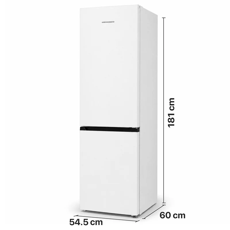 Heinner koel-vriescombinatie HCNF-HM253INVE 253 liter – No Frost – Inverter – elektronische bediening – wit – 5 jaar garantie