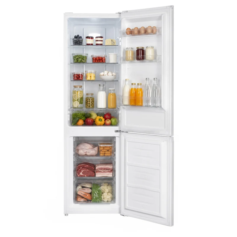 Heinner koel-vriescombinatie HCNF-HM253INVE 253 liter – No Frost – Inverter – elektronische bediening – wit – 5 jaar garantie