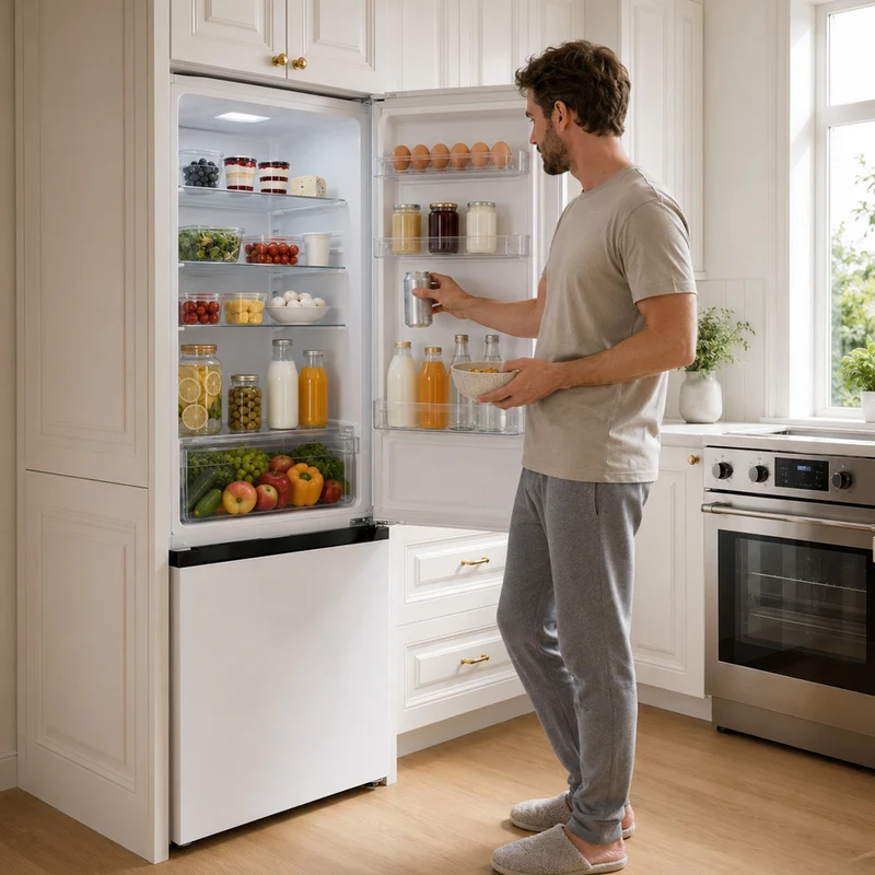 Heinner koel-vriescombinatie HCNF-HM253INVE 253 liter – No Frost – Inverter – elektronische bediening – wit – 5 jaar garantie