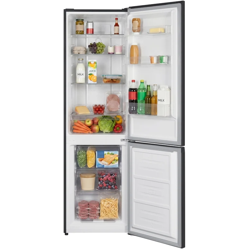 Heinner koel-vriescombinatie HCNF-HM253INVDGE – 253 liter – No Frost – energielabel E – antraciet
