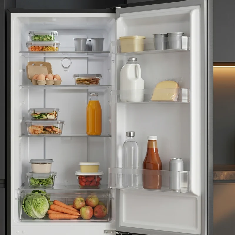 Heinner koel-vriescombinatie HCNF-HM253INVDGE – 253 liter – No Frost – energielabel E – antraciet