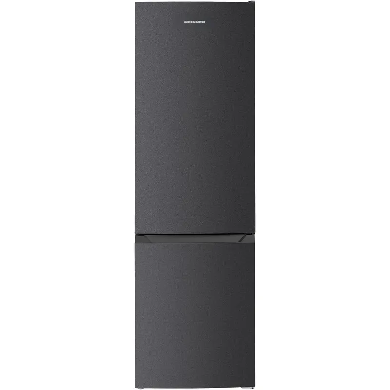 Heinner koel-vriescombinatie HC-HM262DGE – 262 liter – energielabel E – antraciet