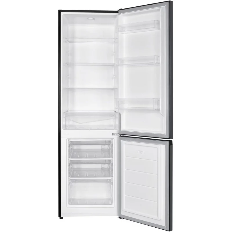 Heinner koel-vriescombinatie HC-HM262DGE – 262 liter – energielabel E – antraciet