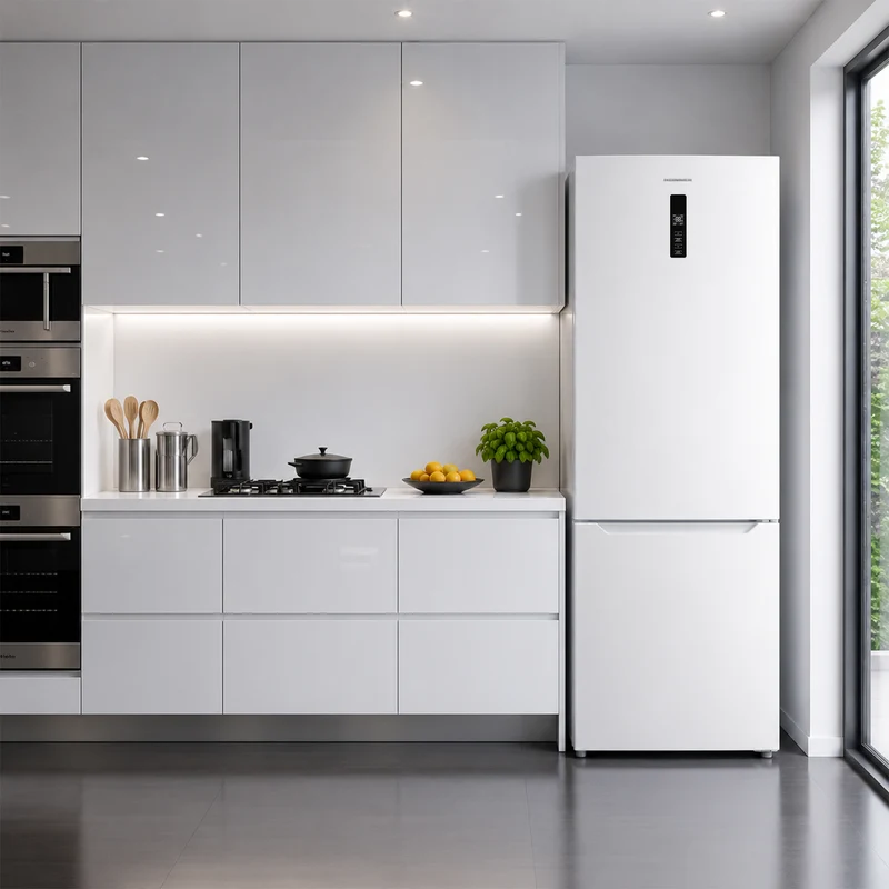 Heinner koel-vriescombinatie HCNF-M435INVE – 435 liter – wit – energielabel E