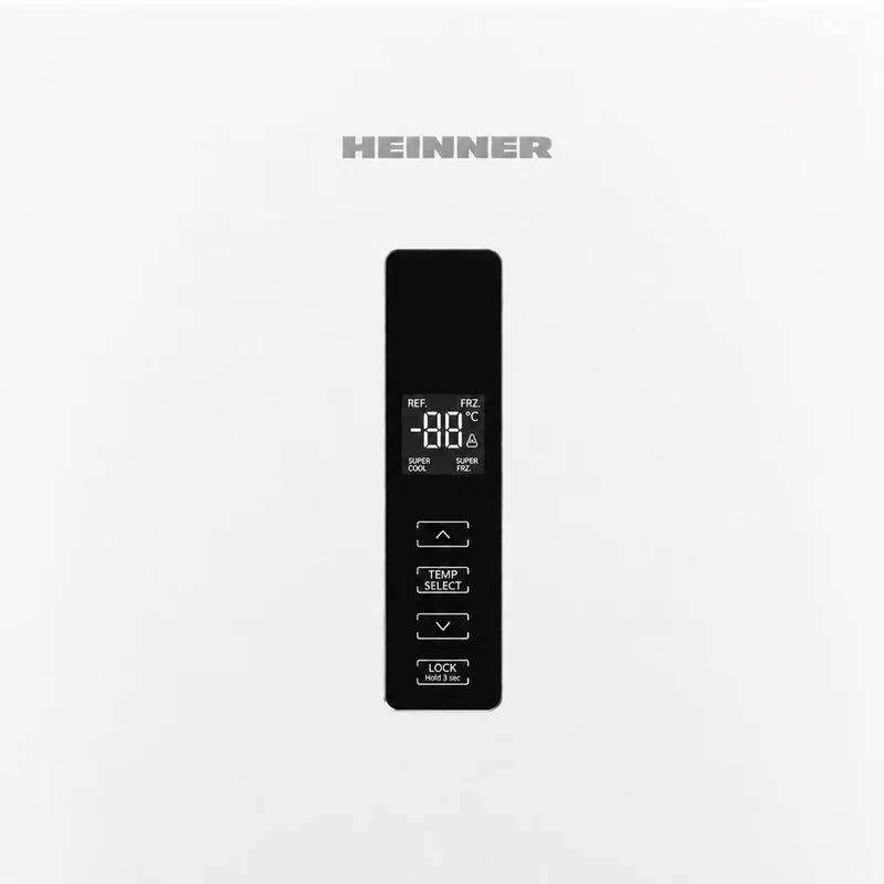 Heinner koel-vriescombinatie HCNF-M435INVE – 435 liter – wit – energielabel E