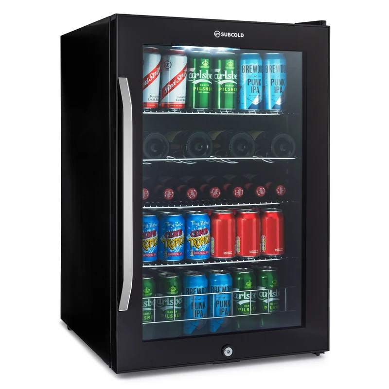 Subcold Ace 130 LED Touch Control Beer Fridge - Black | Refurbished
