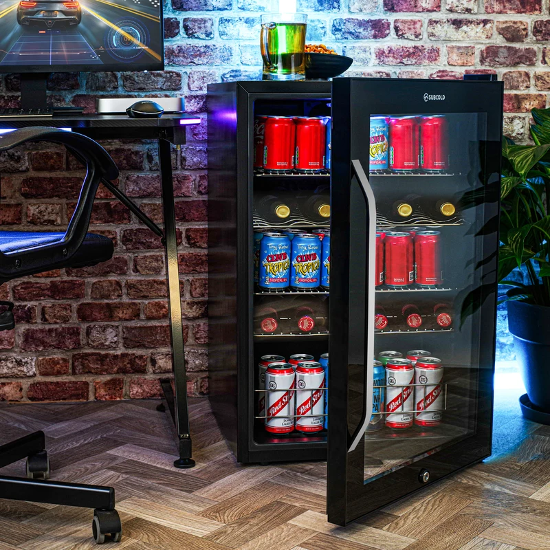 Subcold Ace 130 LED Touch Control Beer Fridge - Black | Refurbished