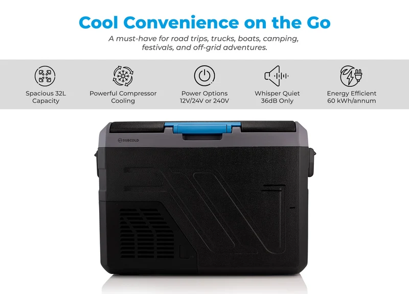 Subcold Trek32 Portable Car Fridge | Refurbished