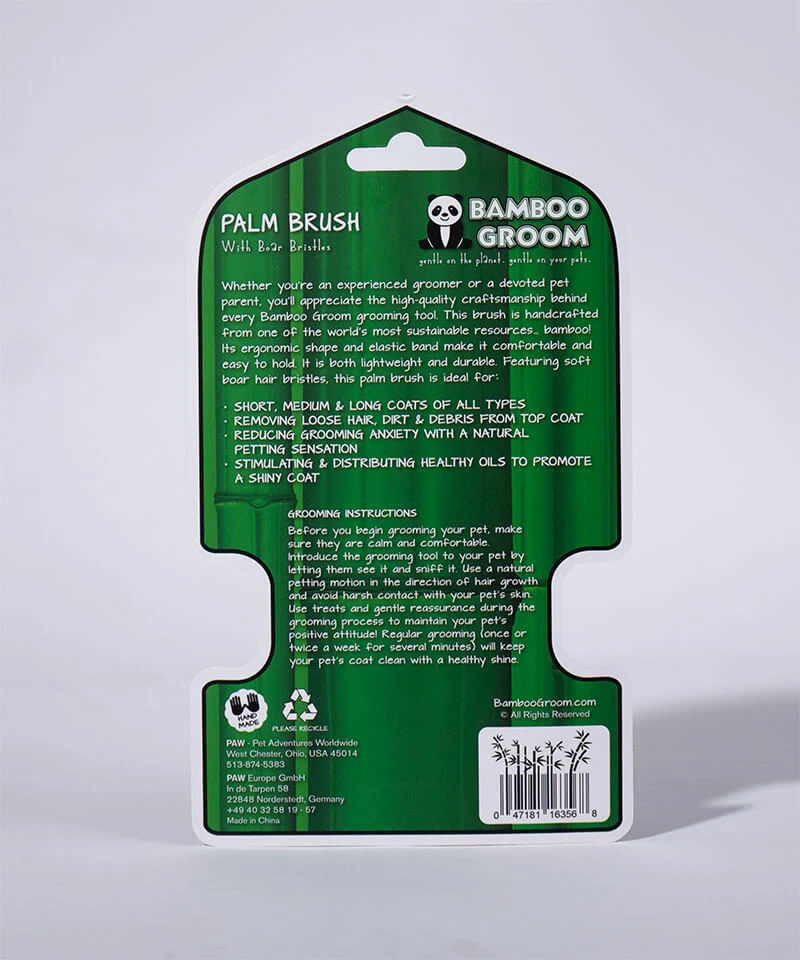 Palm Brush Fellbürste für Hunde