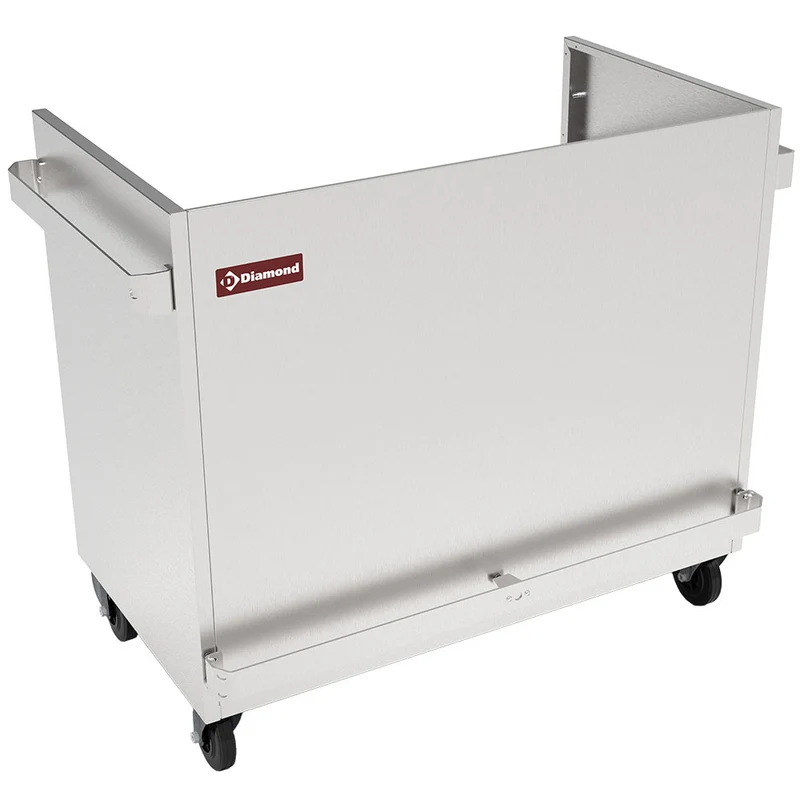 Unterbau aus Edelstahl für VBME-3X auf Rädern - MBM-3X