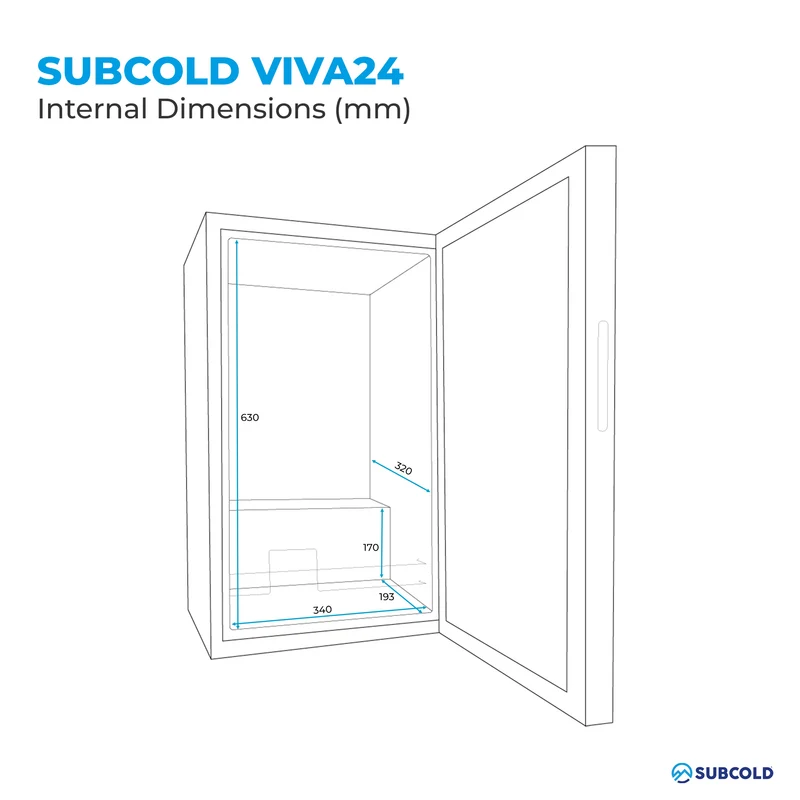 Subcold Viva24 LED Wine Cooler | Refurbished
