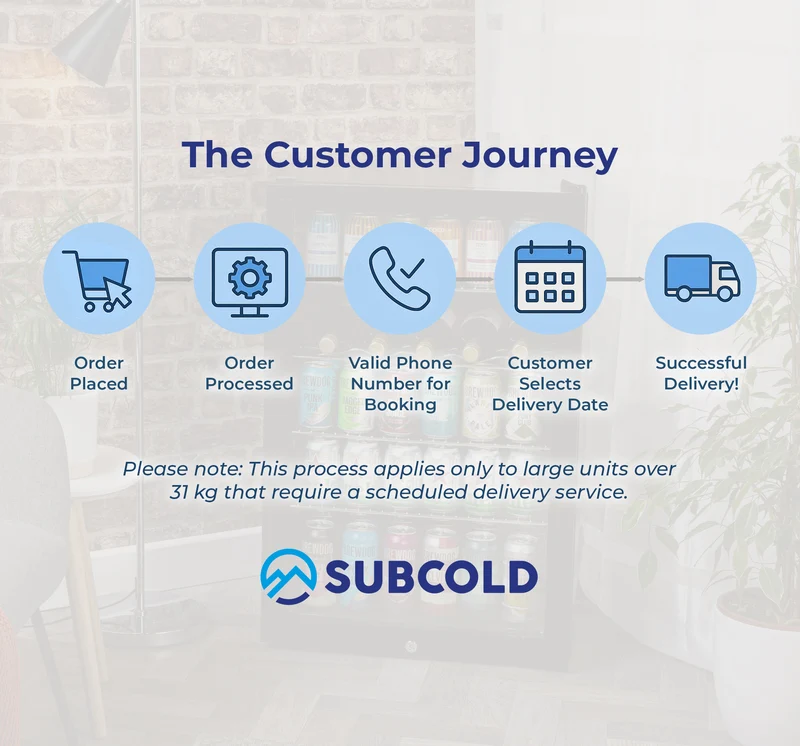 Subcold Super 115 LED Beer Fridge - Black | Refurbished