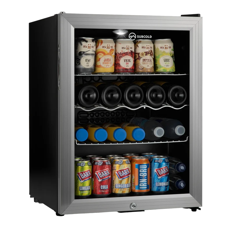 Subcold Super 65 LED Beer Fridge - Silver | Refurbished