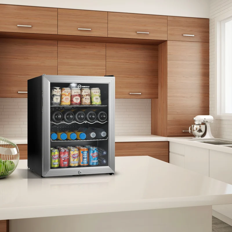 Subcold Super 65 LED Beer Fridge - Silver | Refurbished