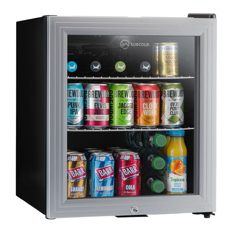 Subcold Super 50 LED Beer Fridge - Silver | Refurbished