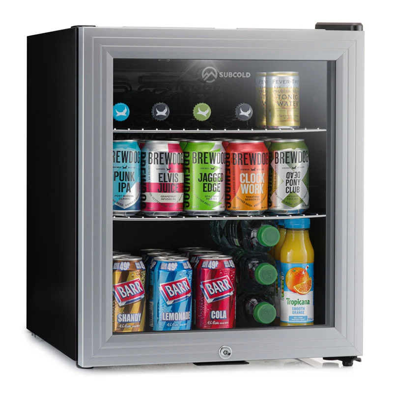 Subcold Super 50 LED Beer Fridge - Silver | Refurbished