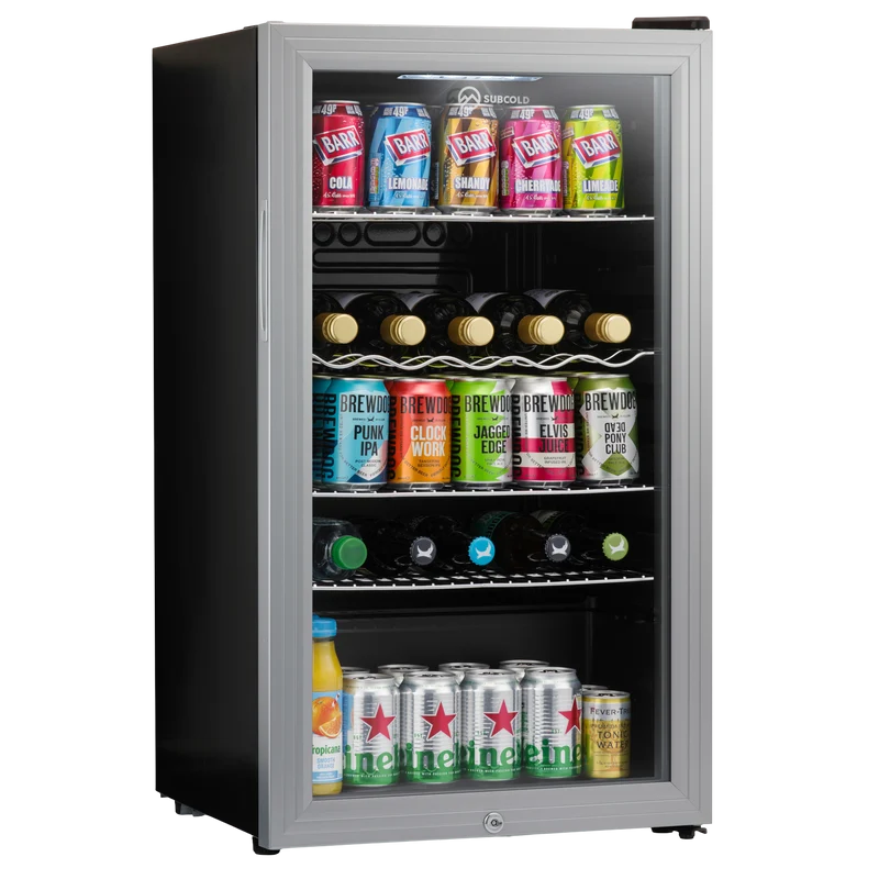 Subcold Super 85 LED Beer Fridge - Silver | Refurbished