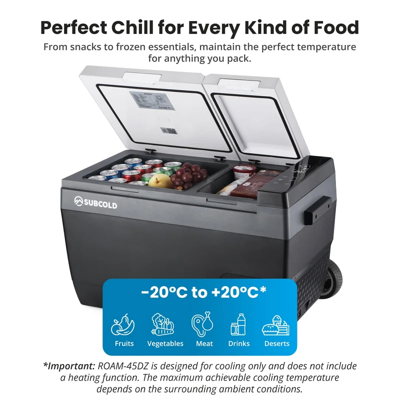 Subcold Roam-45DZ Portable Car Fridge