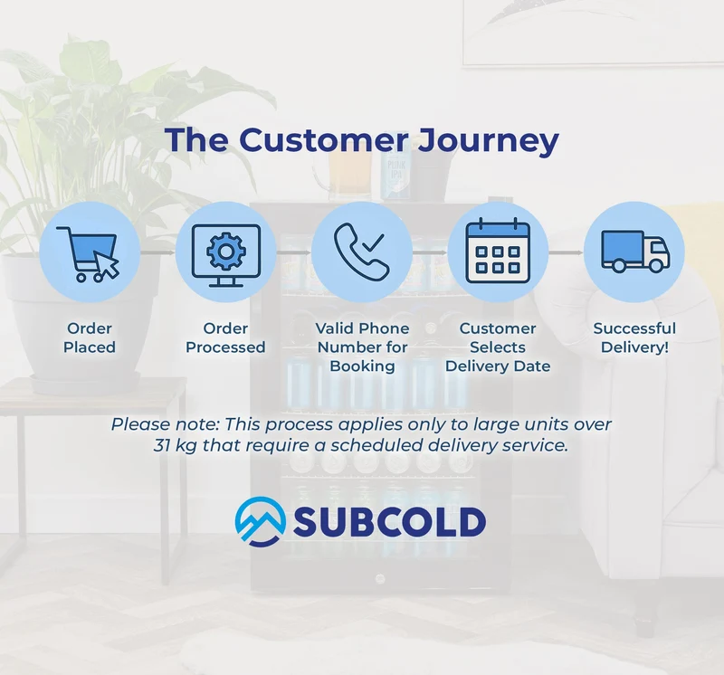 Subcold Ace130 LED Touch Control Beer Fridge