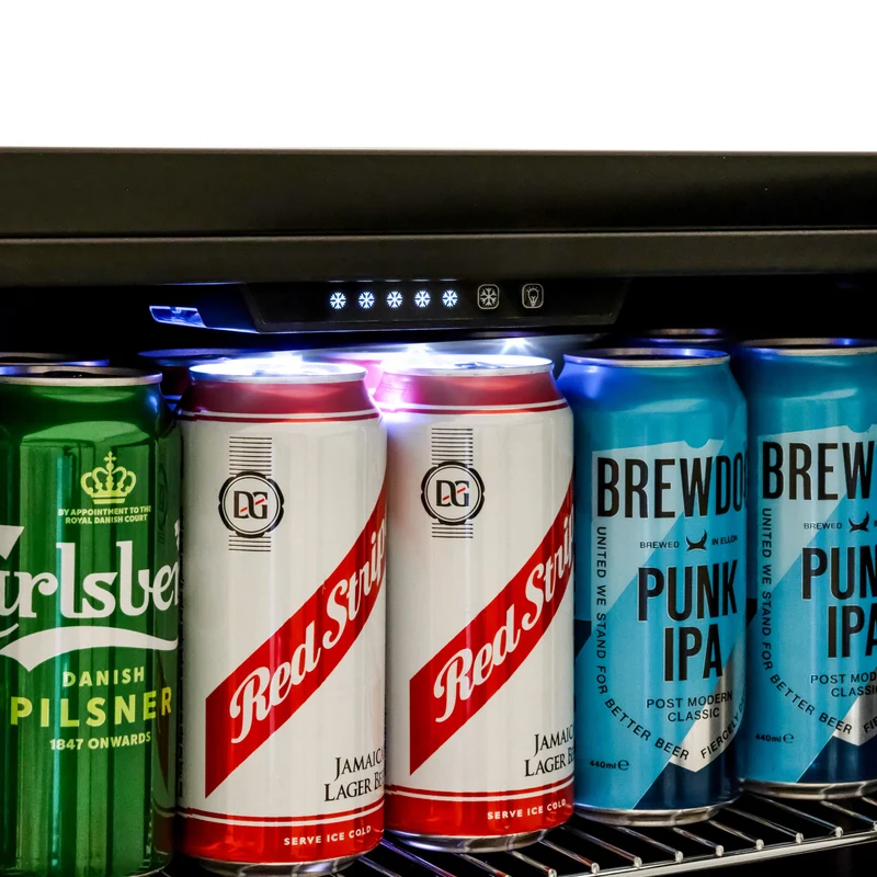 Subcold Ace 50 LED Touch Control Beer Fridge - Black