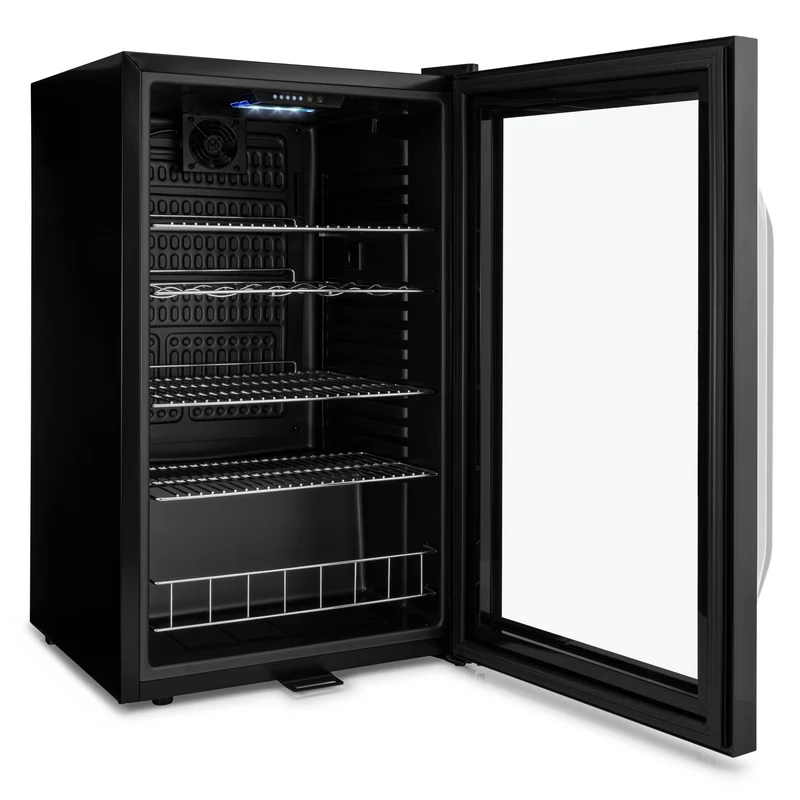 Subcold Ace 100 Beer Fridge Black - 95L Lockable Drinks Fridge for Home Bars, Gaming Rooms & Man Caves