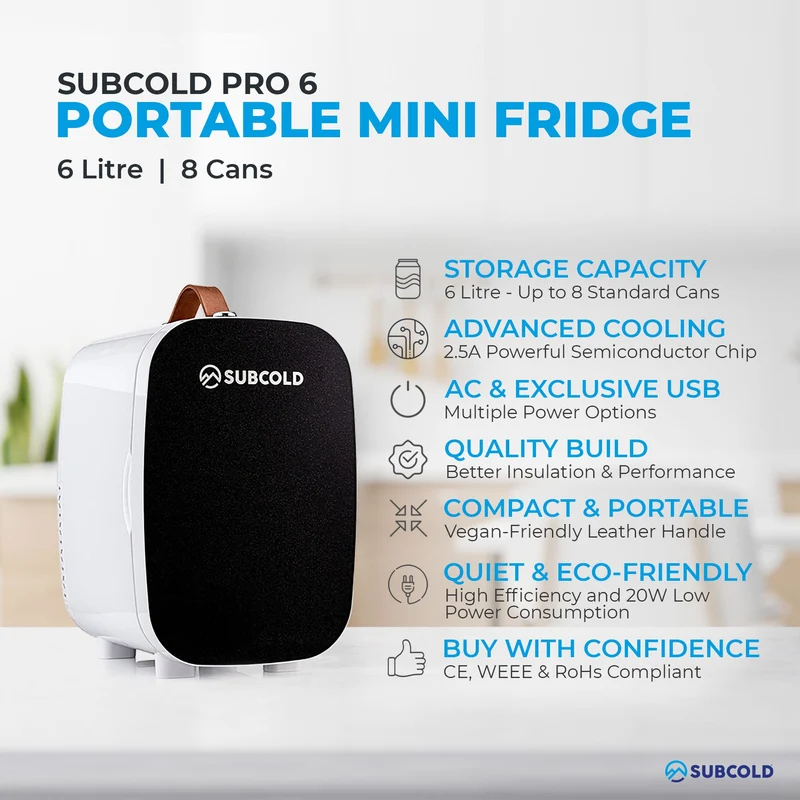 Subcold Pro 6L Mini Fridge