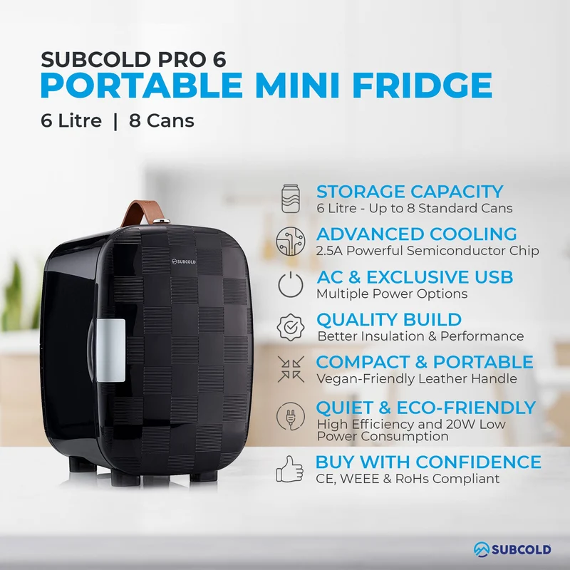 Subcold Pro 6L Mini Fridge