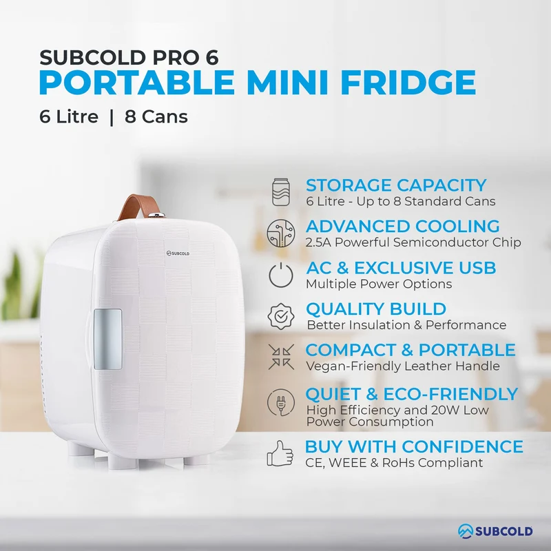 Subcold Pro 6L Mini Fridge