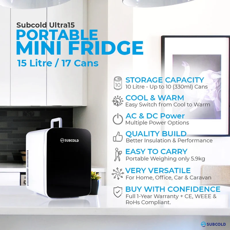 Subcold Ultra 15L Mini Fridge