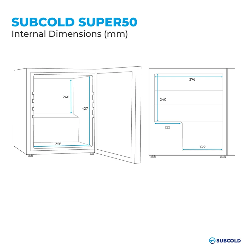 Subcold Super50 LED Beer Fridge