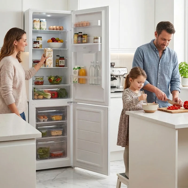 Heinner HC‑HM260INVWDD Koel-vriescombinatie 260 L – Waterdispenser