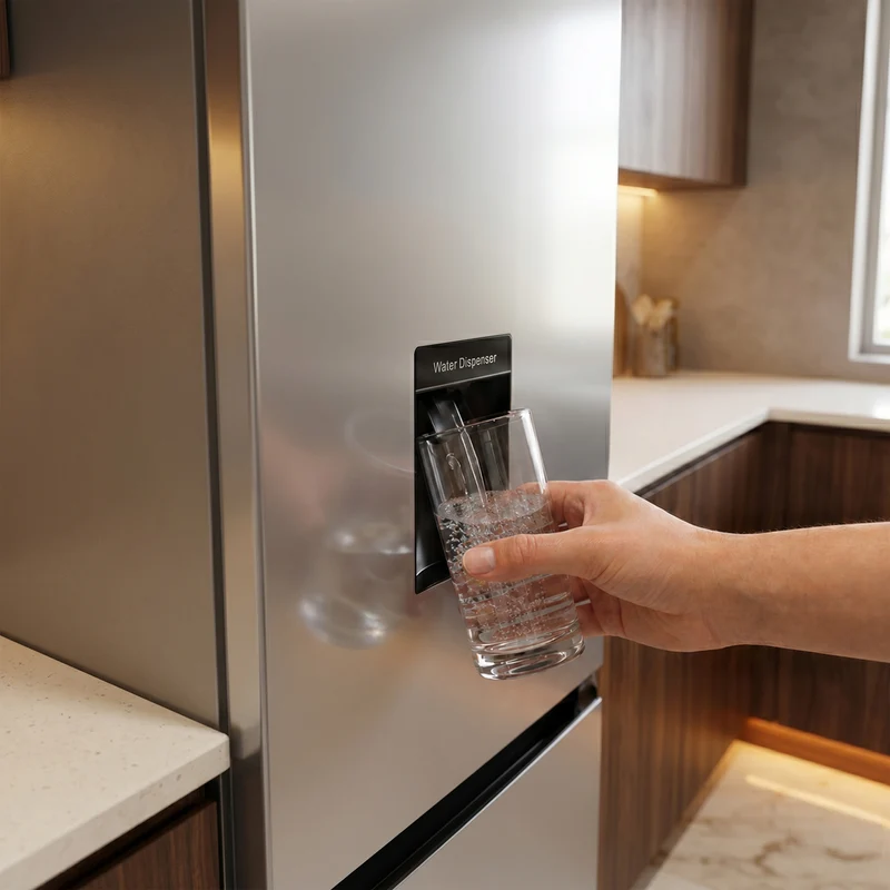 Heinner koel-vriescombinatie HC-HS268SWDE – 268 liter – waterdispenser – energielabel E