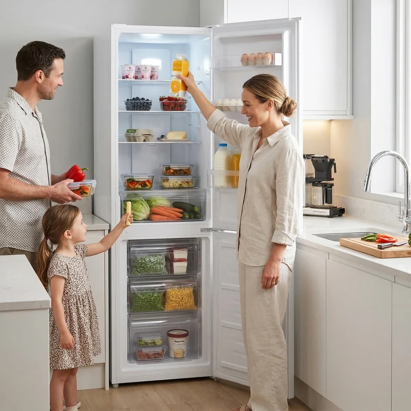 Heinner koel-vriescombinatie HCNF-HM253E – 253 liter – No Frost – energielabel E