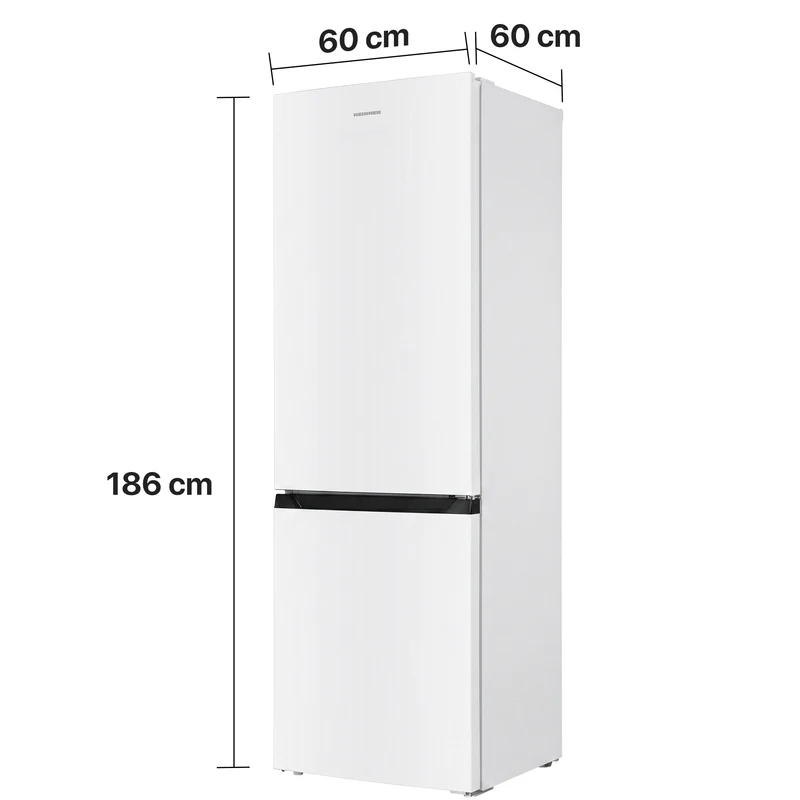 Heinner koel-vriescombinatie HCNF-HM293E – No Frost – 293 liter – energielabel E