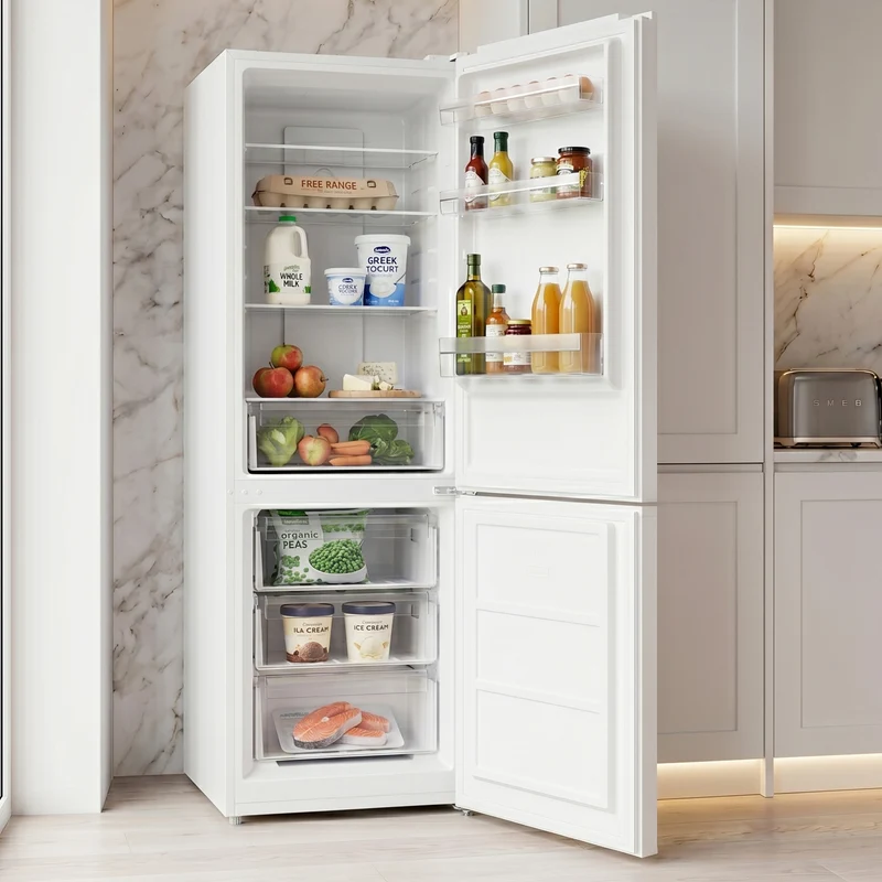 Heinner koel-vriescombinatie HCNF-HM293E – No Frost – 293 liter – energielabel E