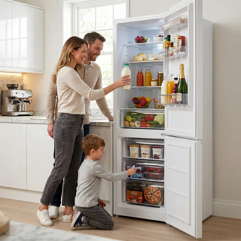 Heinner koel-vriescombinatie HCNF-HM293E – No Frost – 293 liter – energielabel E