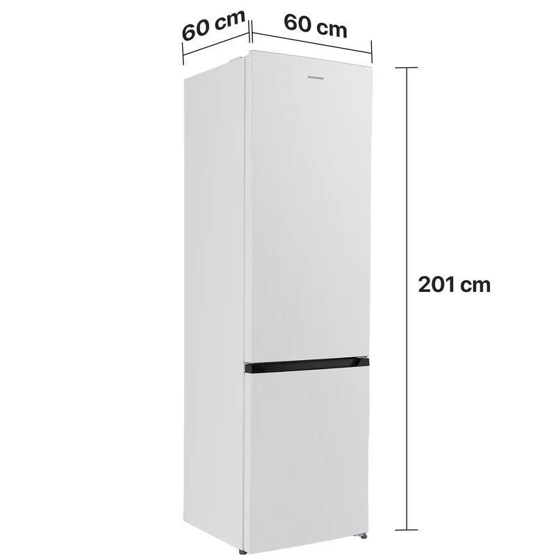 Heinner HCNF-HM326E koel-vriescombinatie – 326 liter – Full No Frost – energielabel E