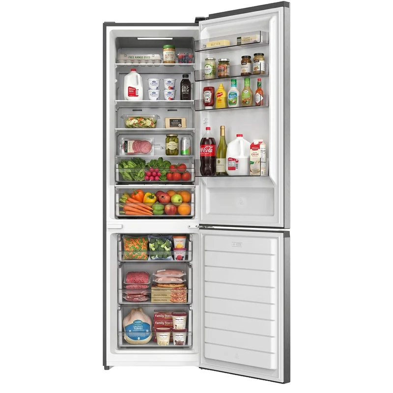 Heinner HCNF-HM377INVXC koel-vriescombinatie – 377 liter – Full No Frost