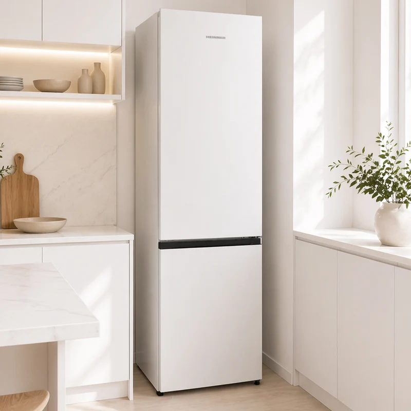 Heinner HCNF-HS255E koel-vriescombinatie – 255 liter – Full No Frost – energielabel E