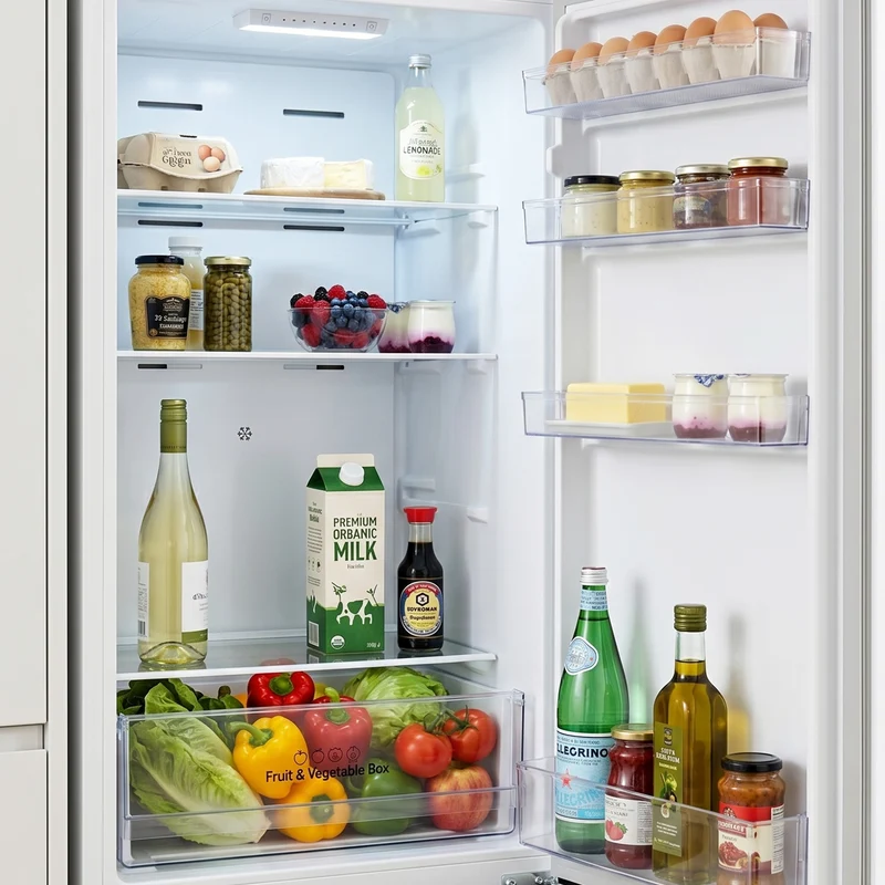 Heinner HCNF-HS255E koel-vriescombinatie – 255 liter – Full No Frost – energielabel E