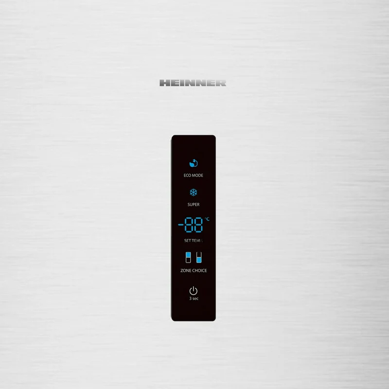 Heinner HCNF-HS304XWDE koel-vriescombinatie – 304 L – Full No Frost – waterdispenser – energielabel E
