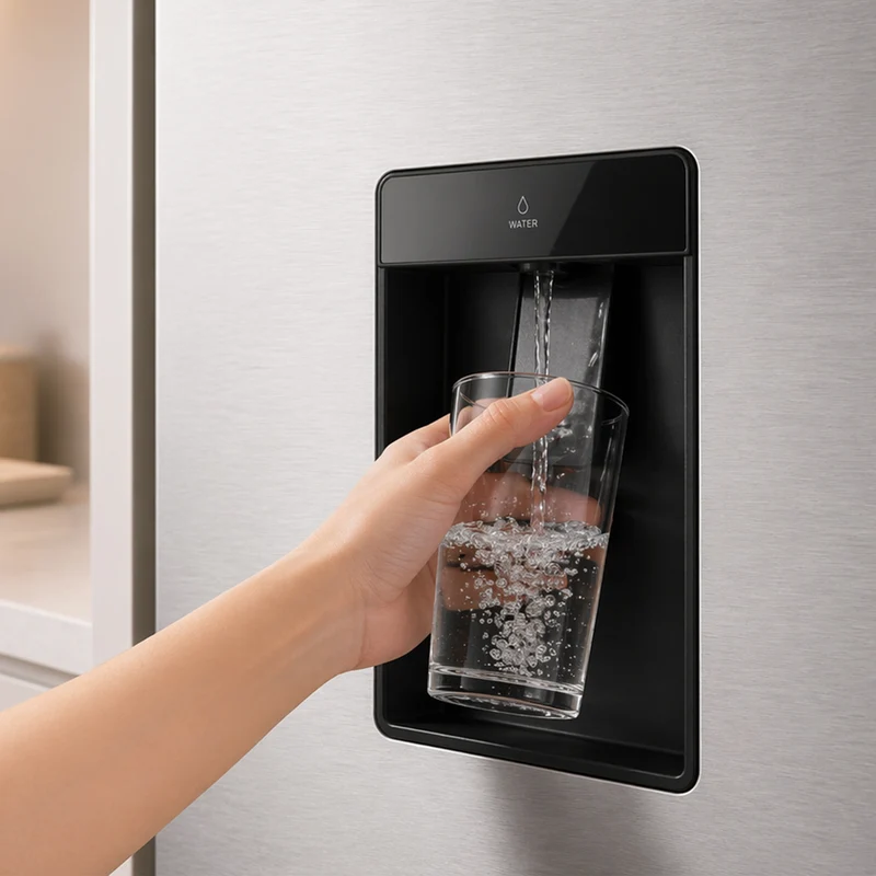 Heinner HCNF-HS304XWDE koel-vriescombinatie – 304 L – Full No Frost – waterdispenser – energielabel E